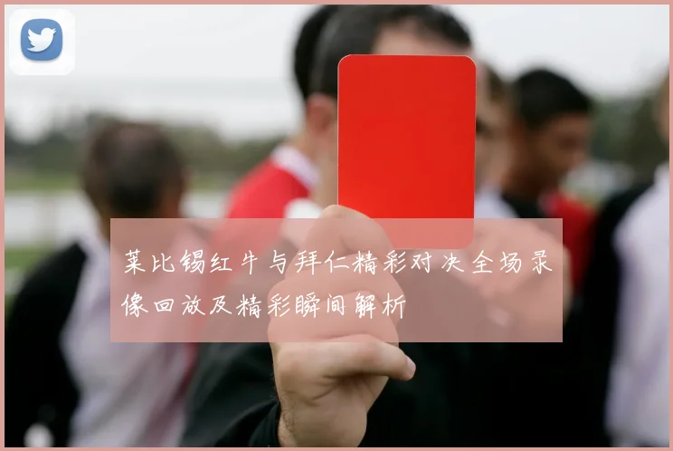 莱比锡红牛与拜仁精彩对决全场录像回放及精彩瞬间解析